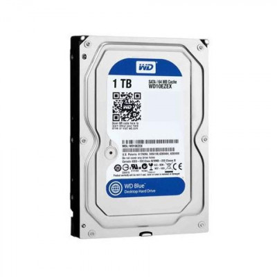 WESTERN DIGITAL WD BLUE HDD 1TB (WD10EZEX) - HARD DISK INTERNO -  3.5 - SATA 3