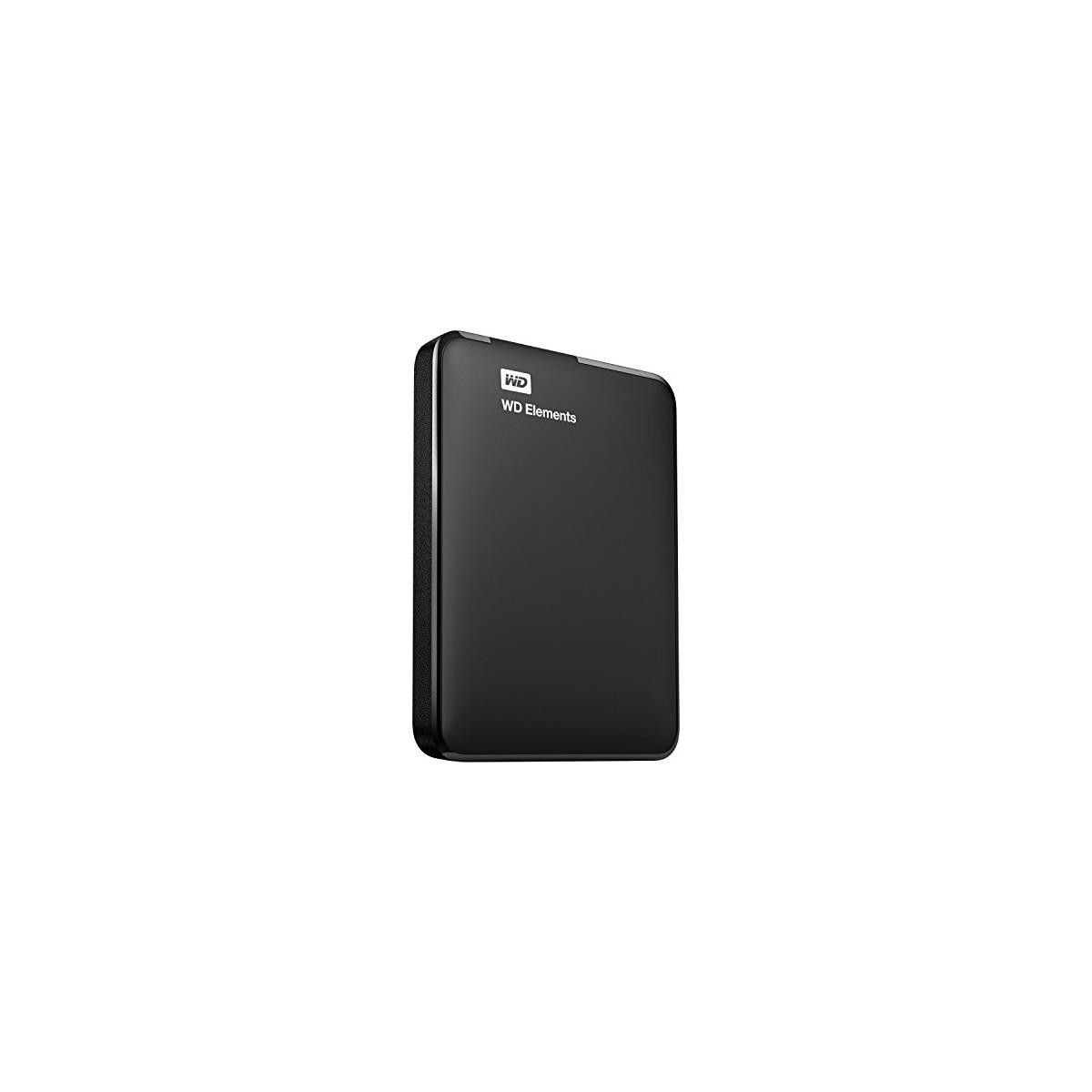 WESTERN DIGITAL ELEMENTS PORTABLE HDD 2TB (WDBU6Y0020BBK) - HARD DISK ESTERNO 2TB - USB 3.0