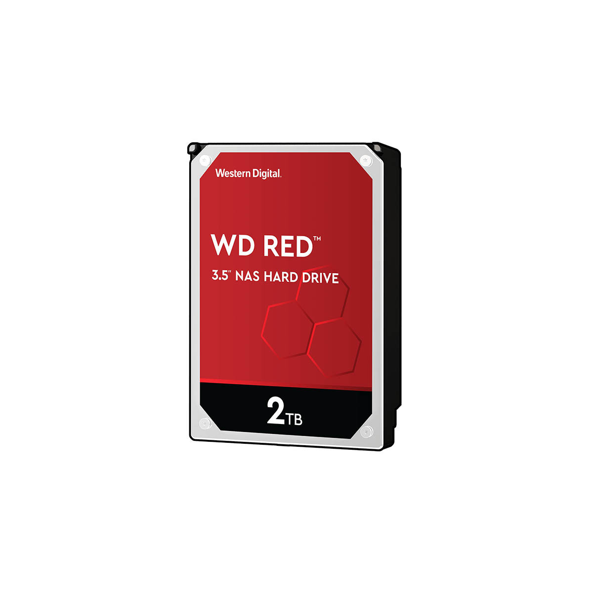 WESTERN DIGITAL WD RED HDD NAS 2TB (WD20EFAX) - HARD DISK INTERNO - 3.5 - IDEALE PER NAS