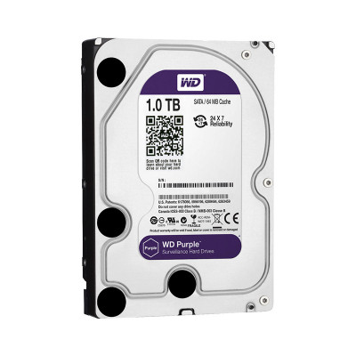 WESTERN DIGITAL WD PURPLE HDD 1TB (WD10PURZ) - HARD DISK INTERNO -  3.5 - SATA 3