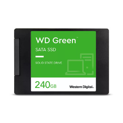 WESTERN DIGITAL WD GREEN SSD 240GB (WDS240G3G0A) - INTERNO - 2.5 - SATA3