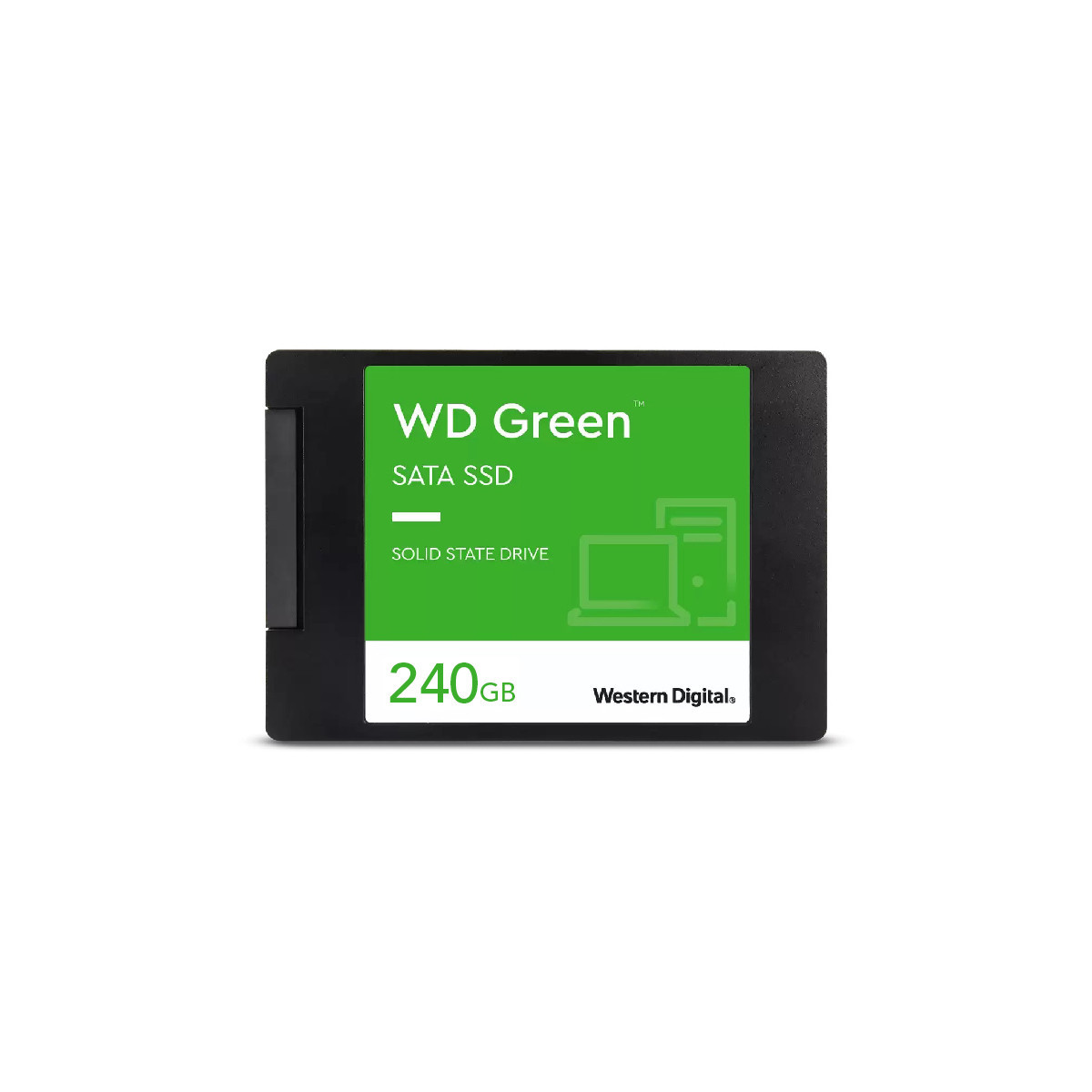 WESTERN DIGITAL WD GREEN SSD 240GB (WDS240G3G0A) - INTERNO - 2.5 - SATA3