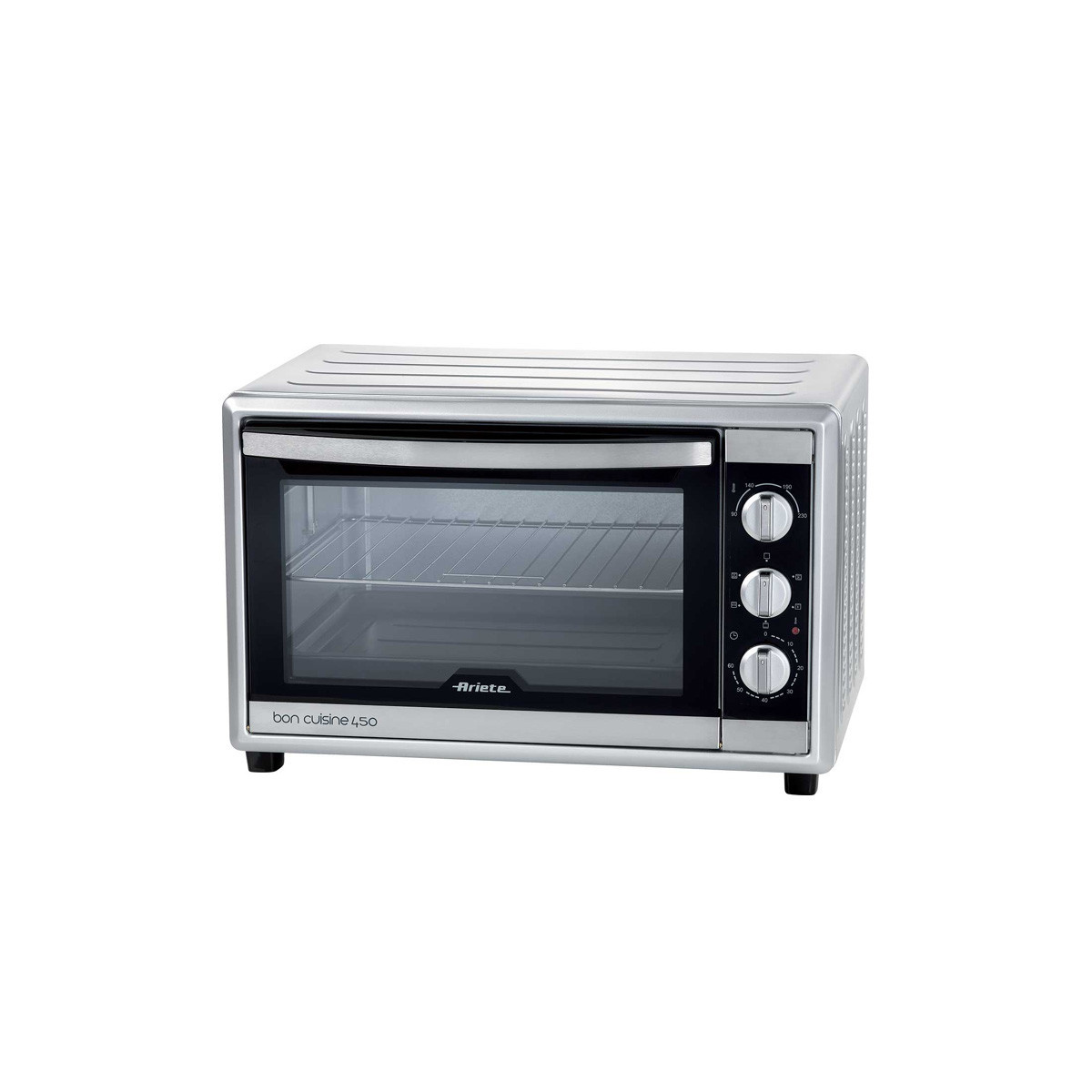 ARIETE BON CUISINE 450 (0986) - FORNO ELETTRICO VENTILATO - 45L - GIRARROSTO - 6 POSIZIONI COTTURA - TIMER 60 MIN - 1800W