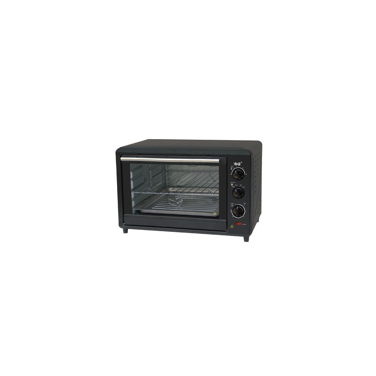 FORNO ELETTRICO VENTILATO GADIP FE45LT 45 LITRI 2000 WATT BLACK