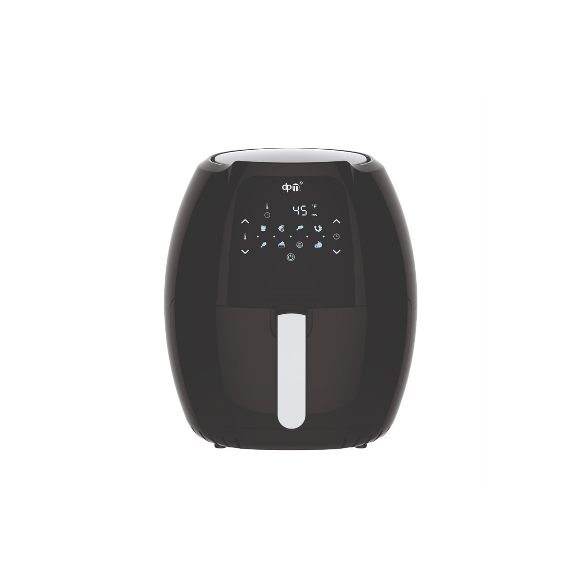 DPM SYROCC 10 (YJ703) - FRIGGITRICE AD ARIA - CONTROLLO TOUCH - 8 L - NERA