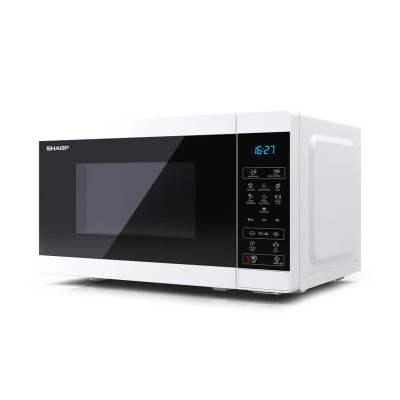 SHARP YC-MS02E-W - FORNO A MICROONDE 20L - 800W - CONTROLLO DIGITALE - 11 LIVELLI DI POTENZA - BIANCO