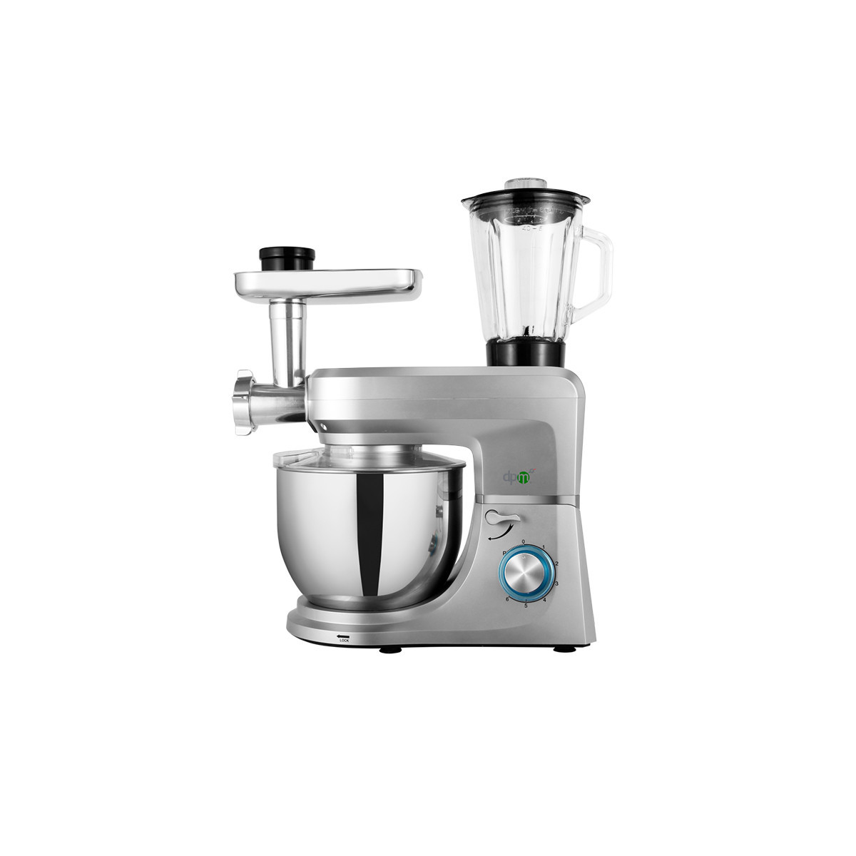 DPM BAKERY FULL 70 (1508) - IMPASTATRICE PLANETARIA 7L - 10 VELOCITA - TRITACARNE - 1800W