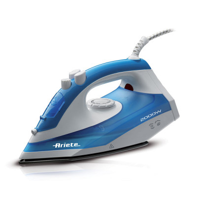 ARIETE STEAM IRON 2000 (6234) - FERRO DA STIRO - PIASTRA TEFLON - COLPO VAPORE - 2000W