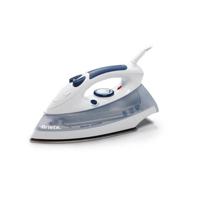 ARIETE STEAM IRON 2000 (6214/10) - FERRO DA STIRO - PIASTRA ACCIAIO INOX - COLPO VAPORE - SELF CLEANING - 2000W