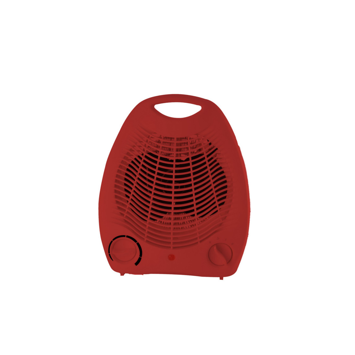 TERMOVENTILATORE VERTICALE DPM FH802 1000/2000 WATT 2 LIVELLI DI POTENZA RED