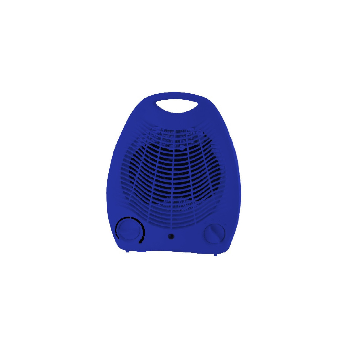 TERMOVENTILATORE VERTICALE DPM FH803 1000/2000 WATT 2 LIVELLI DI POTENZA BLU