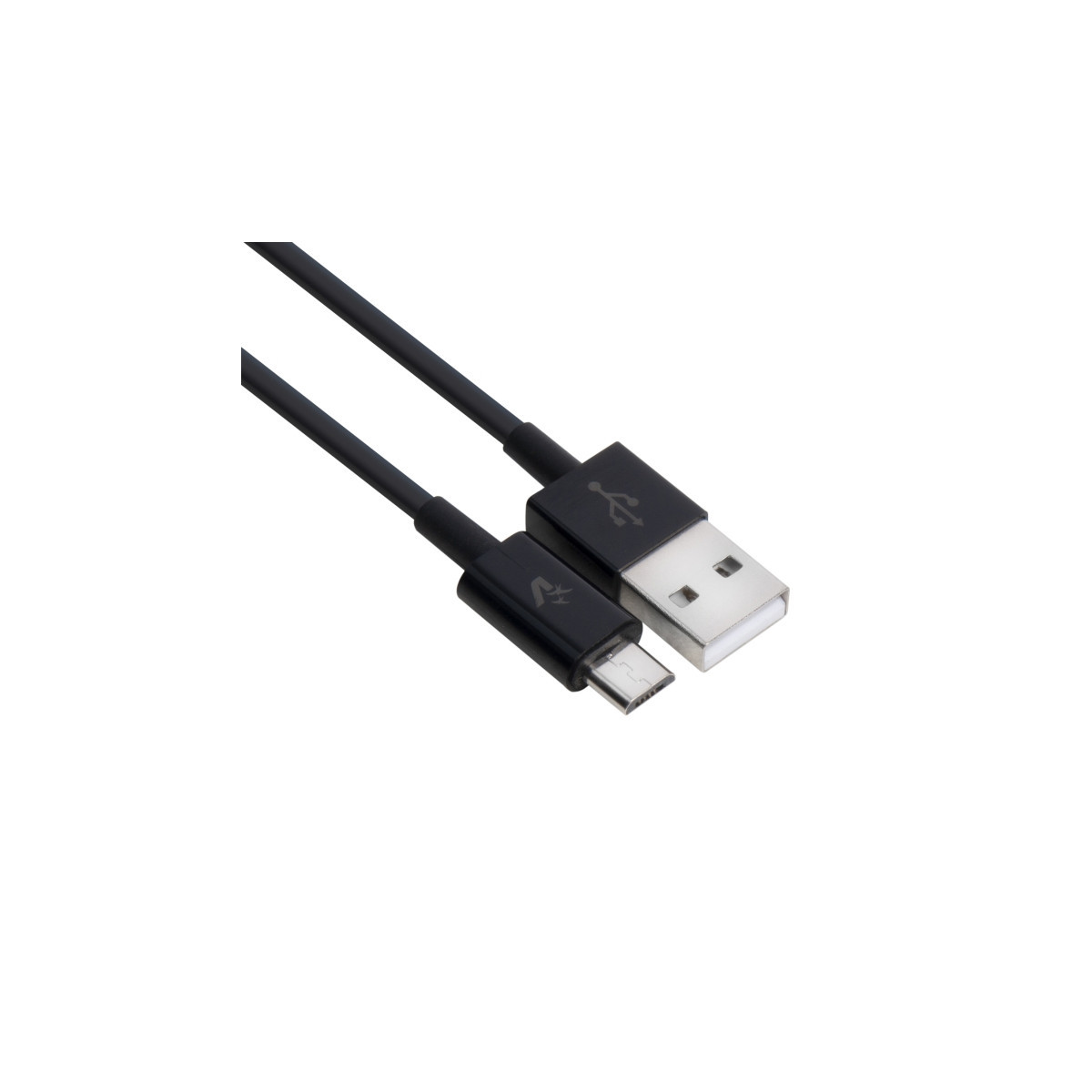 VULTECH SM-T112BK - CAVO USB / MICRO USB -RIVESTIMENTO TPE - 1M - COLORE NERO