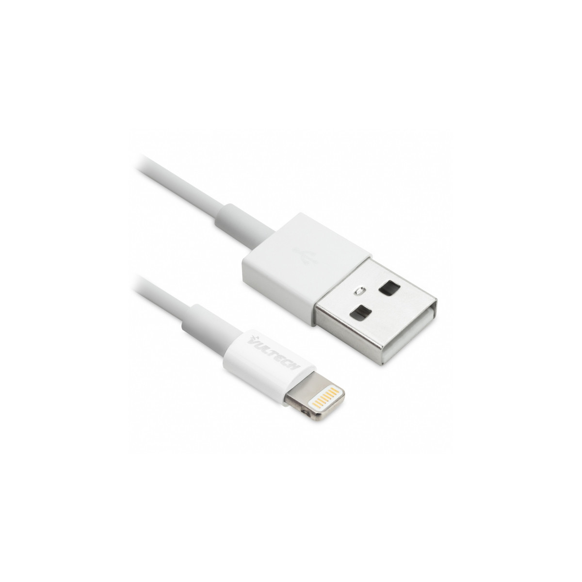 VULTECH SM-T61WH - CAVO LIGHTNING  - CERTIFICATO APPLE - 1M - COLORE BIANCO