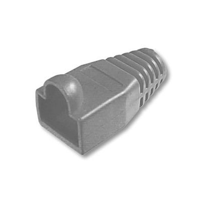 COPRICONNETTORE PER PLUG RJ45 GRIGIO