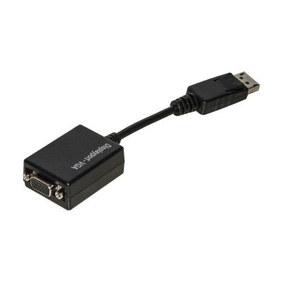 ADATTATORE LINK DISPLAYPORT MASCHIO - VGA FEMMINA CON CAVO DA 15 CM - ADAT19