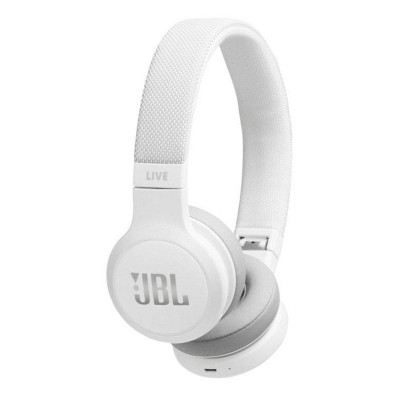 CUFFIE JBL LIVE 400 WHITE BLUETOOTH CON MICROFONO