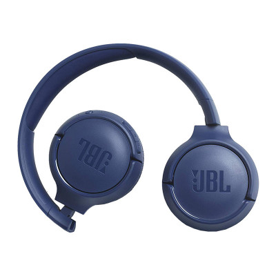 CUFFIE JBL TUNE 500 BLU CON MICROFONO E ARCHETTO PIEGHEVOLE