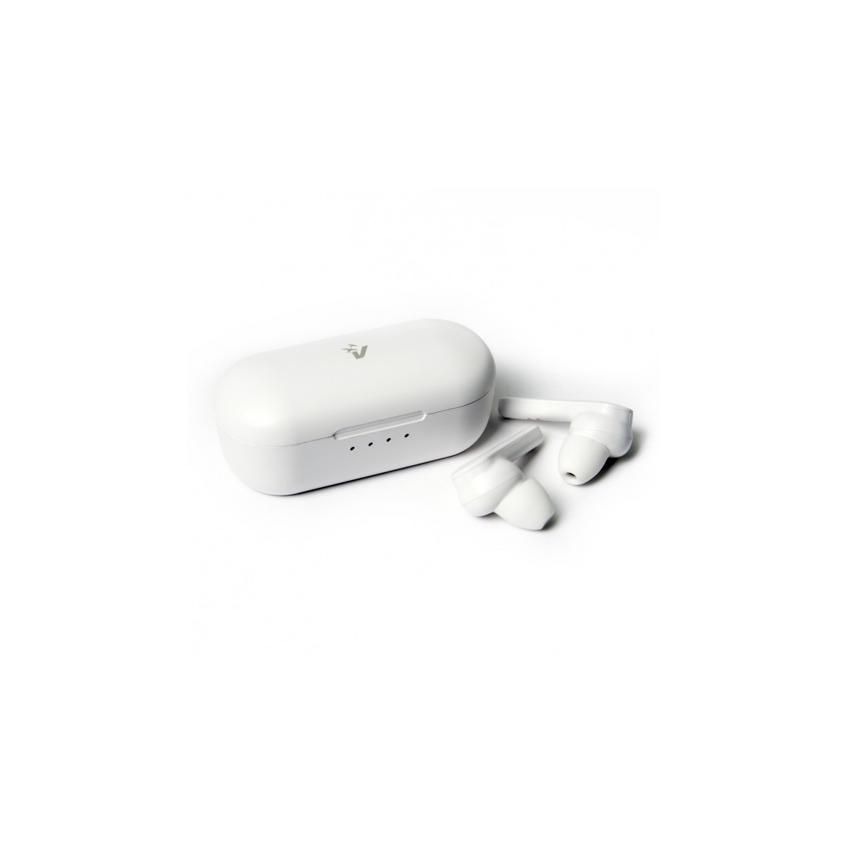 VULTECH EP-10WH - AURICOLARI BLUETOOTH 5.0 CON CUSTODIA DI RICARICA - BIANCO