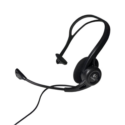 LOGITECH 850 (981-000096) - CUFFIE CON MICROFONO - INGRESSO JACK - NERO