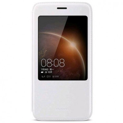 FLIP COVER HUAWEI G8 WHITE