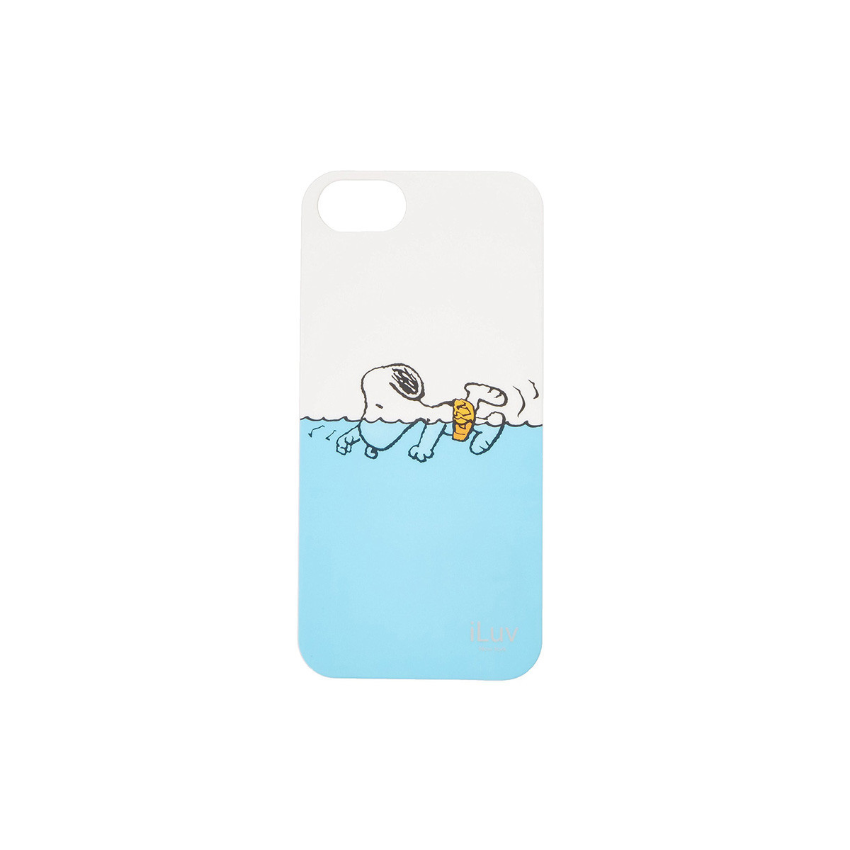 COVER ILUV SNOOPY WHITE ICA7H383WHT PER IPHONE 5 - 5S - SE