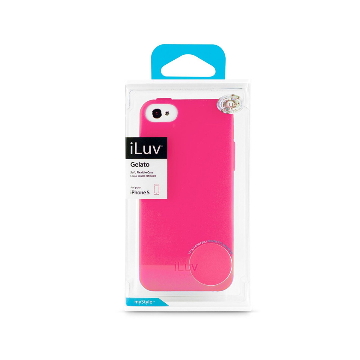 COVER ILUV GELATO PINK ICA7T306PNK PER IPHONE 5 - 5S - SE