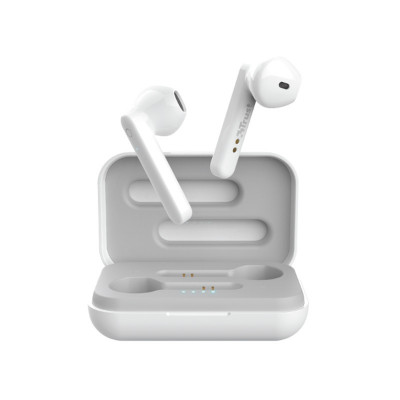 TRUST PRIMO TOUCH (23783) - AURICOLARI WIRELESS BLUETOOTH 5.0 - BIANCO