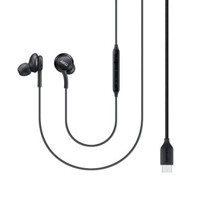 AURICOLARE A FILO CON MICROFONO SAMSUNG AKG EO-IC100BBEGEU TYPE-C BLACK