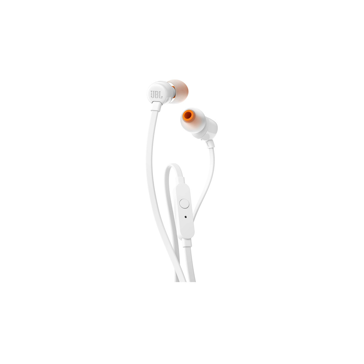 AURICOLARI JBL T110 WHITE Tune Wired IN-Ear