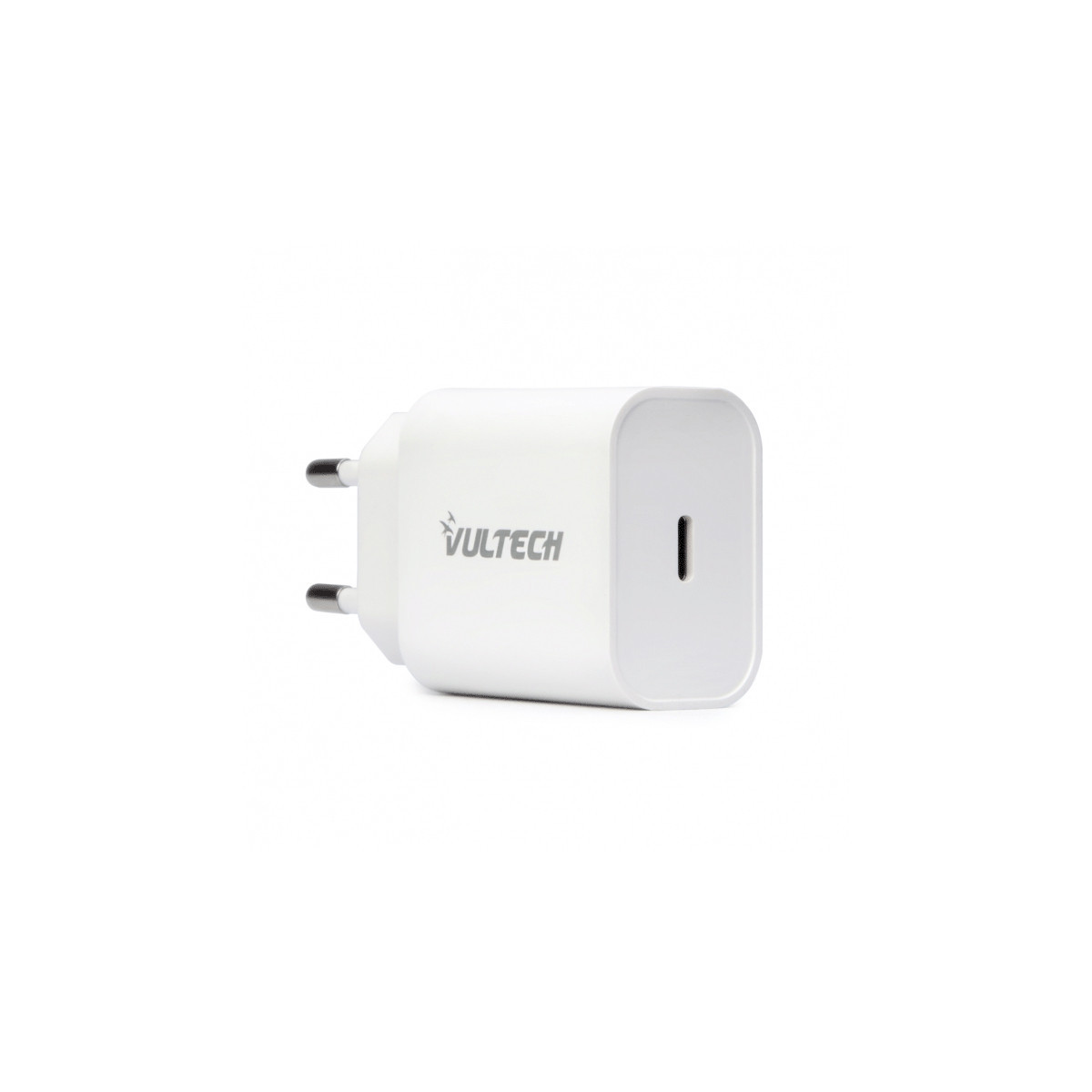 VULTECH CC-120PDC - ALIMENTATORE USB 3.0 QUICKCHARGE 20W - BIANCO