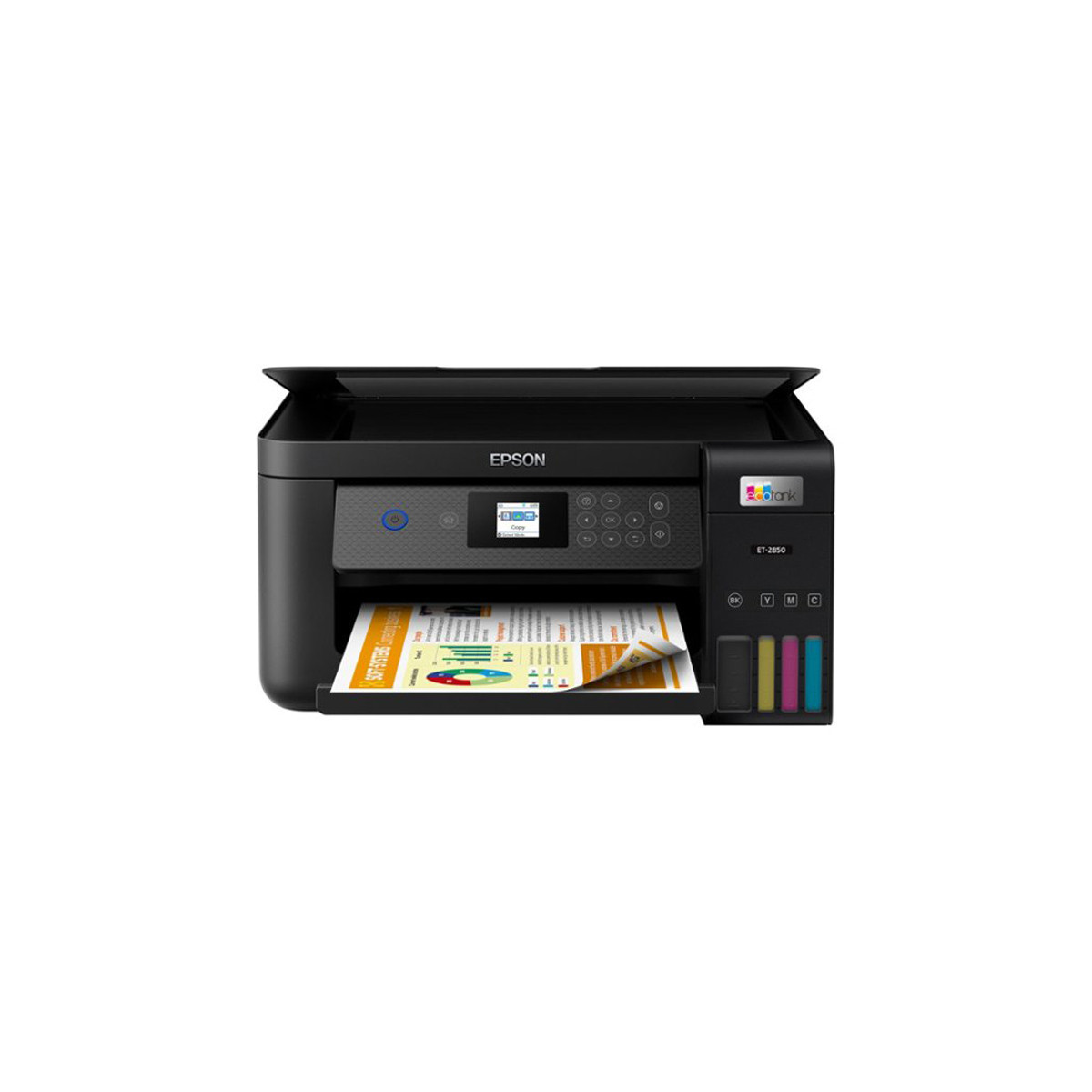 EPSON EcoTank ET-2850 (C11CJ63405) - STAMPANTE MULTIFUNZIONE INKJET A4 - WI-FI - 33 PPM