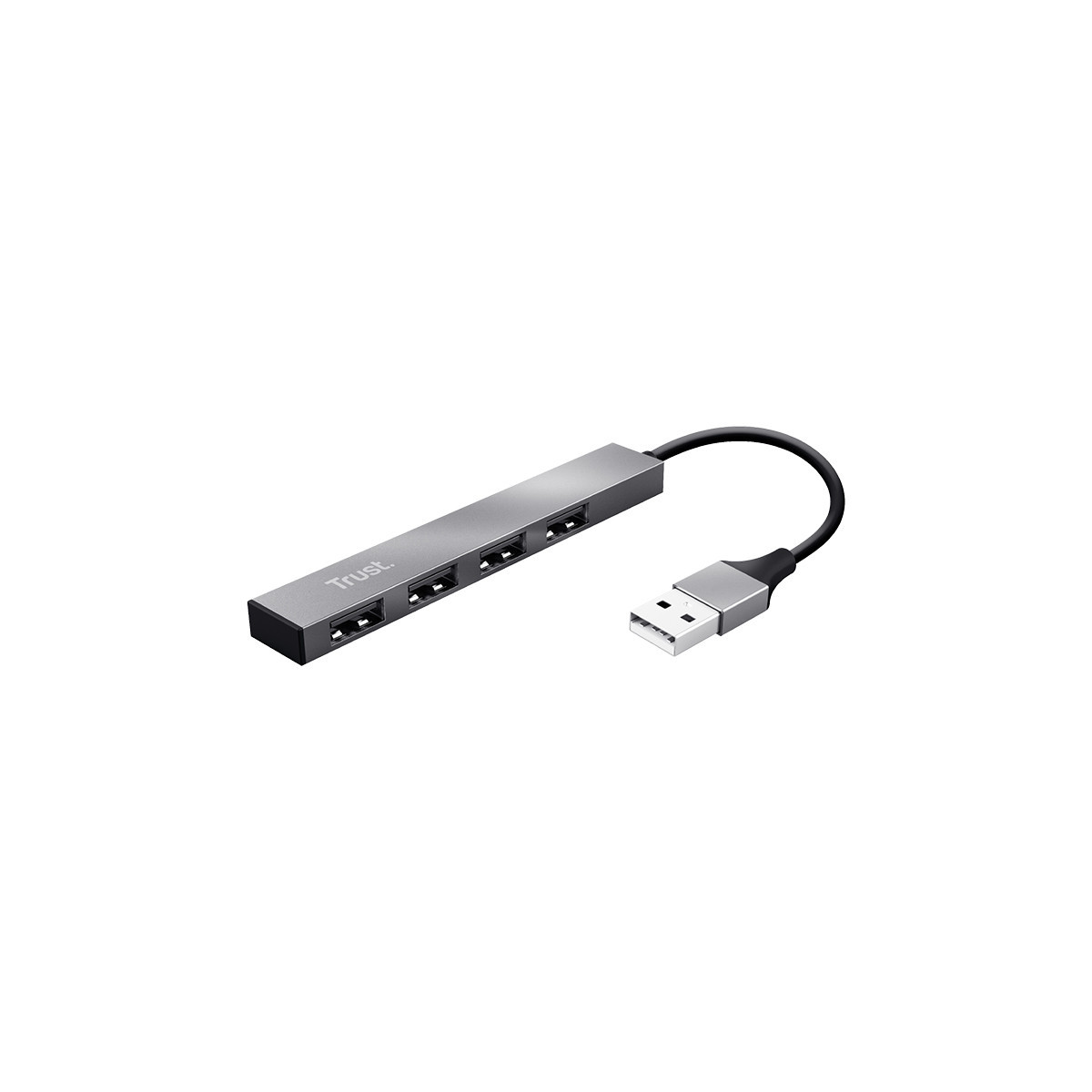 TRUST HALYX (23786) - HUB 4 PORTE USB 2.0 IN ALLUMINIO