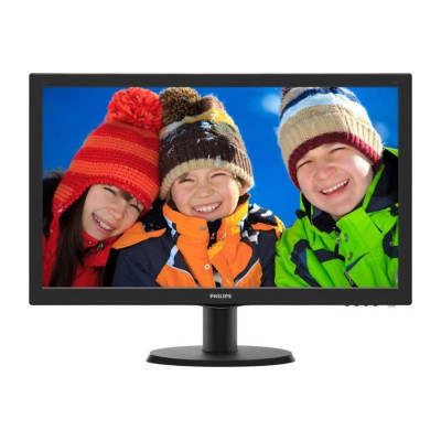 PHILIPS 243V5QHABA - 24 MONITOR LED FHD - VGA - DVI - HDMI