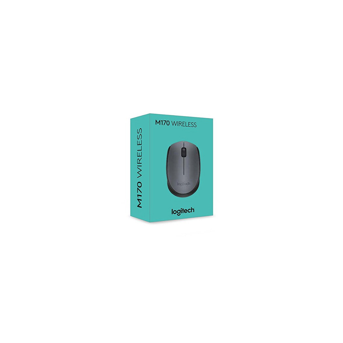 MOUSE LOGITECH M170 WIRELESS BLACK 910-004642