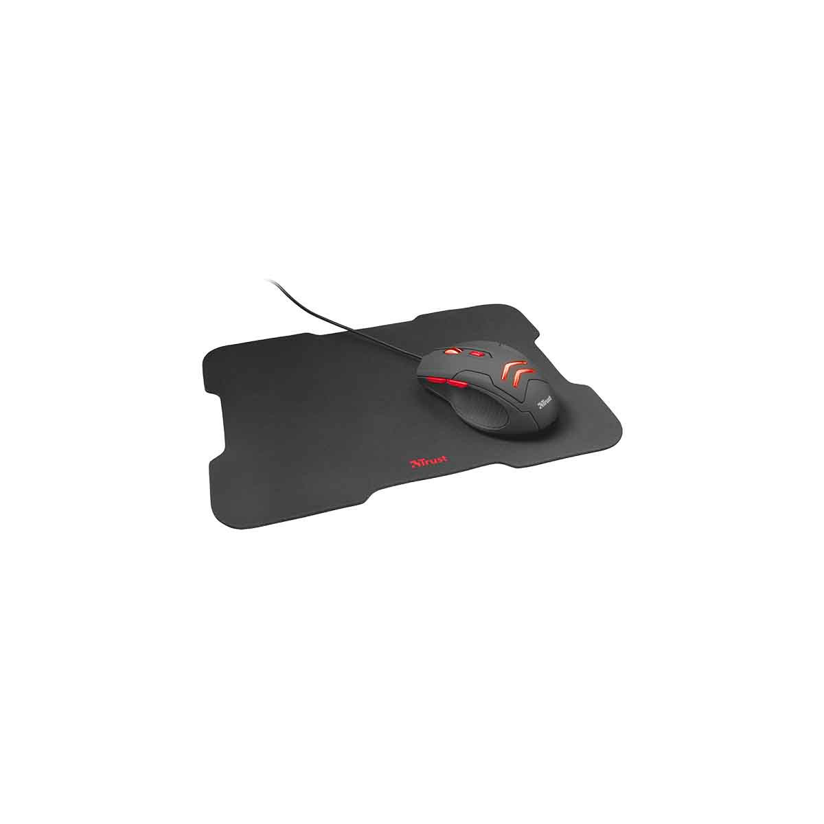 TRUST ZIVA (21963) - MOUSE GAMING + MOUSEPAD