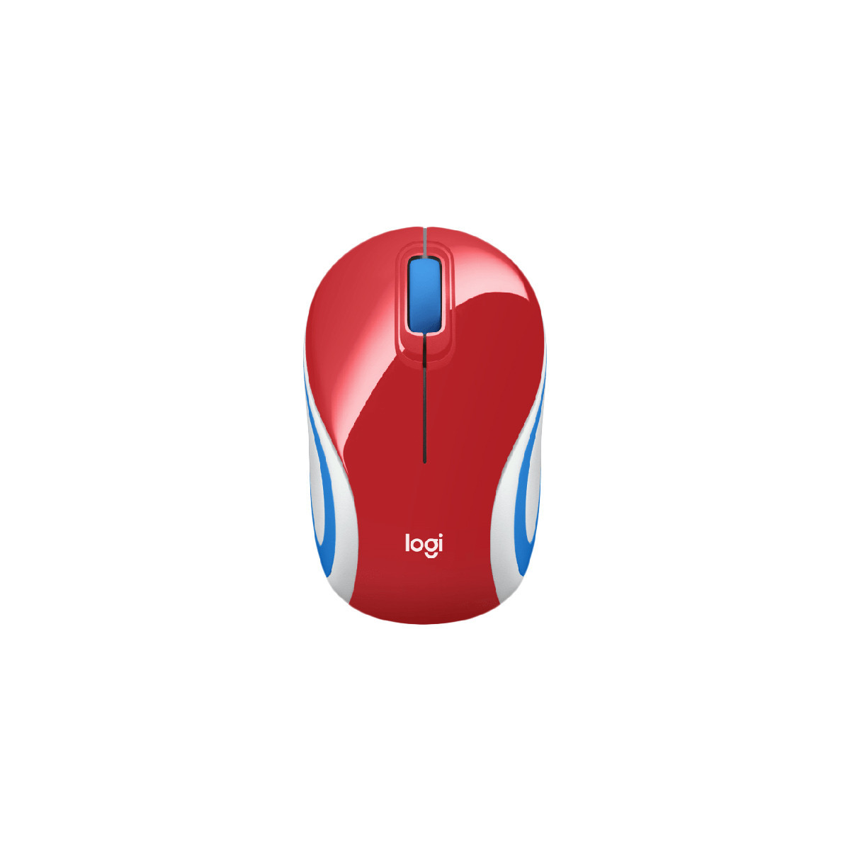 MOUSE LOGITECH M187 - MINI WIRELESS 910-002732 RED