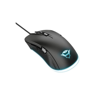 TRUST GXT 922 YBAR (24309) - MOUSE GAMING 7200 DPMI CON 6 PULSANTI CUSTOM E LED RGB