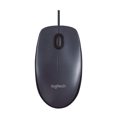 LOGITECH M100 (910-005003) - MOUSE WIRED - GREY