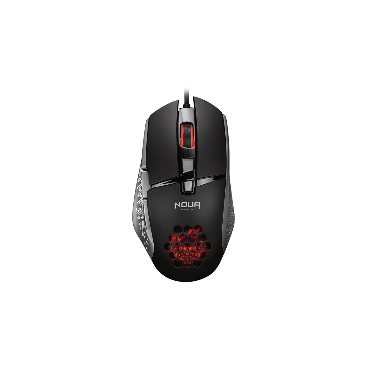 NOUA ROKA - MOUSE GAMING CORDED - ILLUMINAZIONE LED RGB - 8 TASTI - REGOLAZIONE DPI 4 LIVELLI