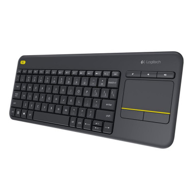 TASTIERA LOGITECH K400 PLUS - WIRELESS BLACK 920-007135