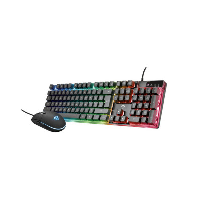 TRUST GXT 838 AZOR (23483) - KIT GAMING TASTIERA + MOUSE - LED RGB