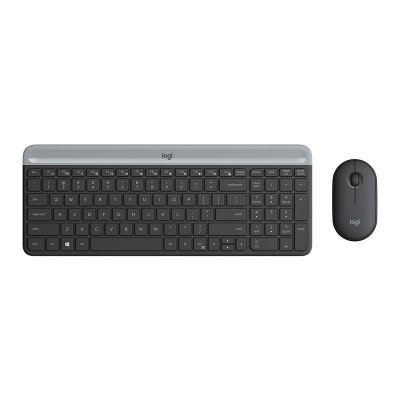 TASTIERA LOGITECH MK470 - WIRELESS CON MOUSE BK 920-009196