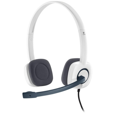 CUFFIE LOGITECH H150 CON MICROFONO WHITE 981-000350