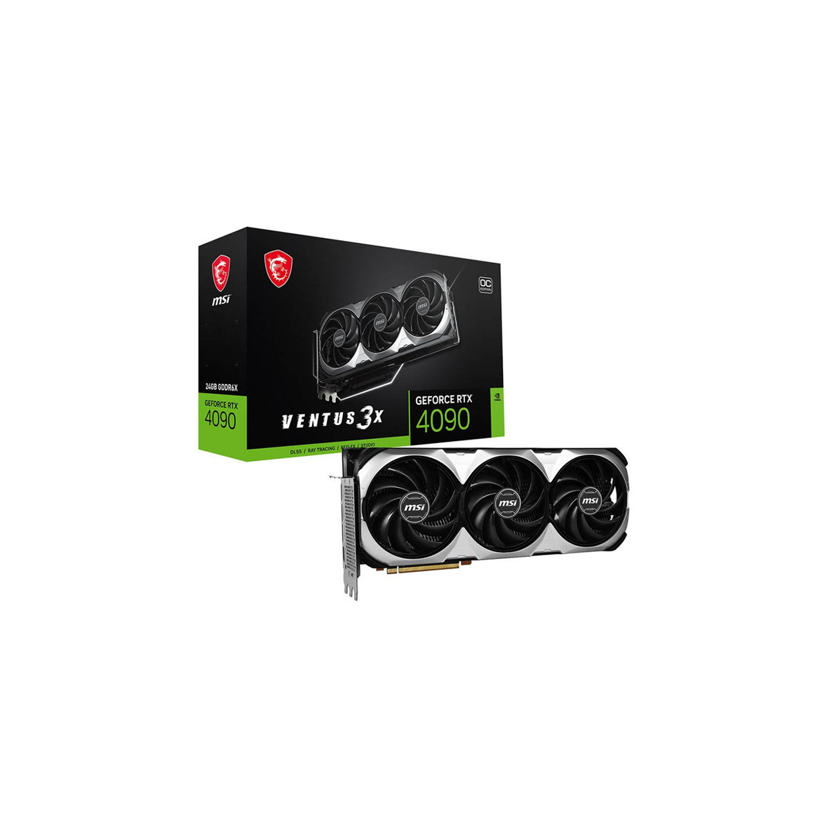 MSI GEFORCE RTX 4090 VENTUS 3X 24GB OC EDITION GDDR6X - SCHEDA VIDEO (V510-023R)