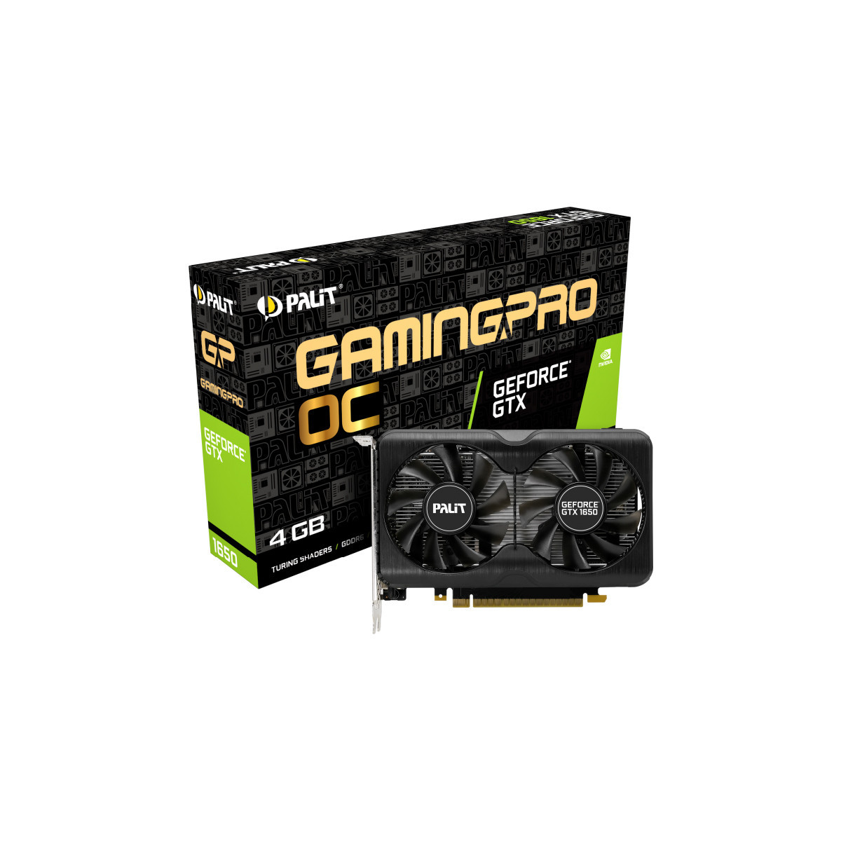 SCHEDA VIDEO PALIT GTX1650 GAMING PRO OC 4GB DDR6