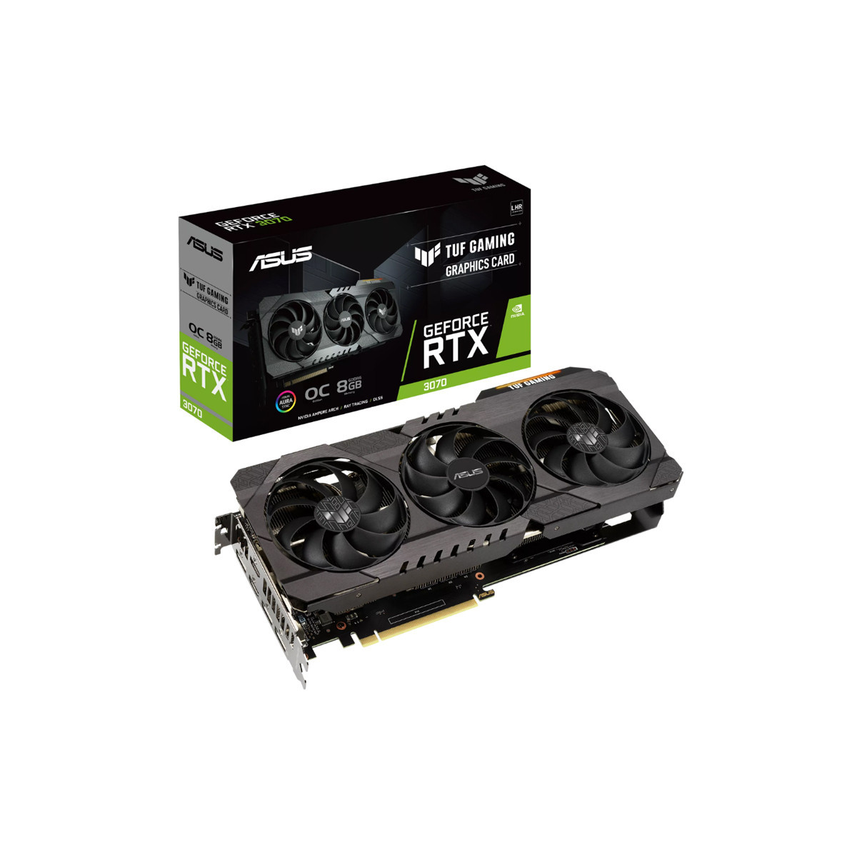 ASUS TUF GAMING GEFORCE RTX 3070 V2 OC EDITION 8GB GDDR6 - SCHEDA VIDEO (90YV0FQI-M0NA00)