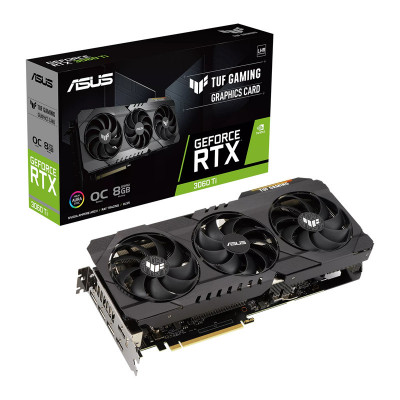 ASUS TUF GAMING RTX 3060 TI OC EDITION 8GB GDDR6X - SCHEDA VIDEO (90YV0IL0-M0NA00)