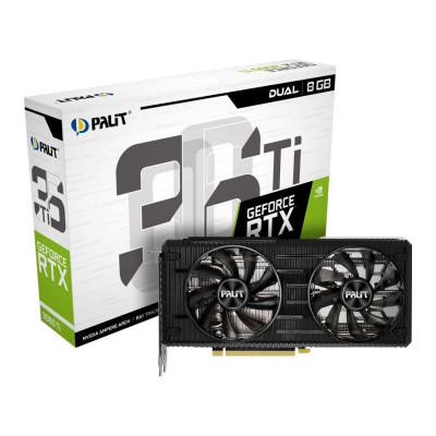 PALIT GEFORCE RTX 3060 TI DUAL 8GB GDDR6 - SCHEDA VIDEO