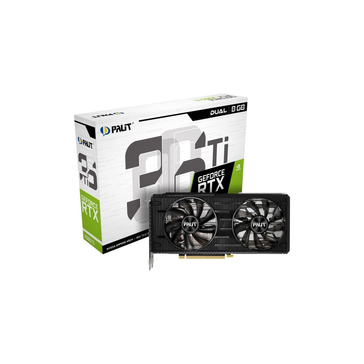 PALIT GEFORCE RTX 3060 TI DUAL 8GB GDDR6 - SCHEDA VIDEO