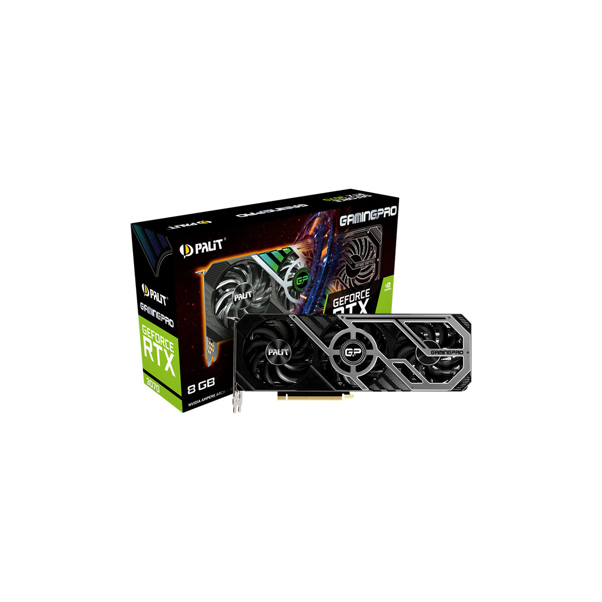 PALIT GEFORCE RTX 3070 8GB GDDR6 GAMING PRO V2 - SCHEDA VIDEO